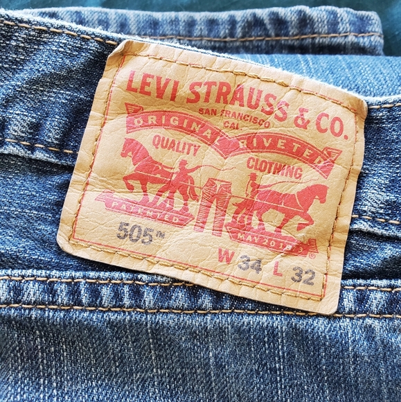 Levi's 505 Style Denim Jean - Picture 2 of 4